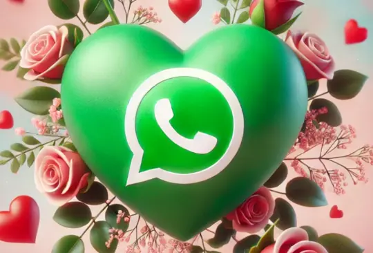 Modo San Valentín en WhatsApp