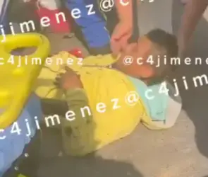 Ay mi patita: delincuente llora tras ser baleado en CDMX