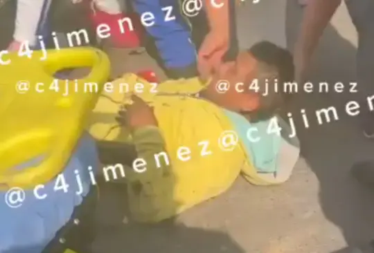 Delincuente llora tras ser baleado en CDMX