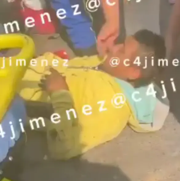 Ay mi patita: delincuente llora tras ser baleado en CDMX