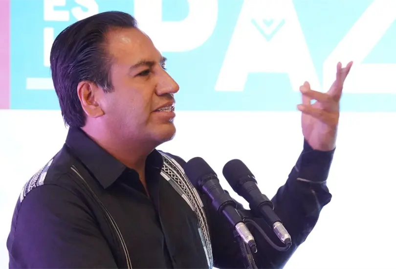 Eduardo Ram&iacute;rez, gobernador de Chiapas.