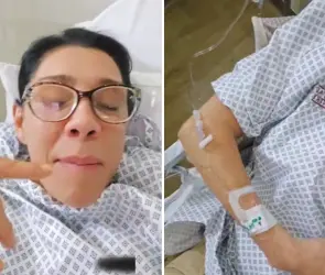 Me pude petatear: Cynthia Klitbo es hospitalizada de emergencia por mordedura de viuda negra