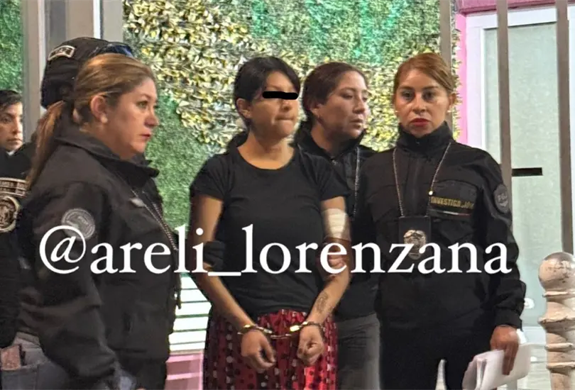 Las primeras im&aacute;genes Diana, la madre del beb&eacute; abandonado en Tultitl&aacute;n.