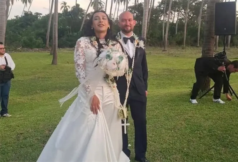 Las nuevas im&aacute;genes de la boda de Alhan Santamar&iacute;a y Tem&iacute;stocles Villanueva.