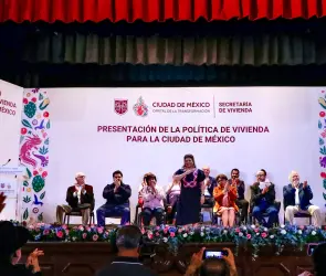 Clara Brugada lanza estrategia histórica de vivienda con inversión de 9 mil millones