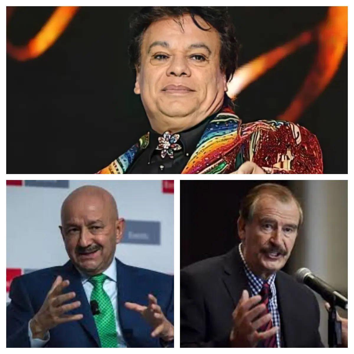  Juan Gabriel se aproximó a dirigentes como Salinas de Gortari 