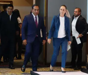 Mucha presidenta: Eduardo Ramírez celebra postura de Sheinbaum ante Trump