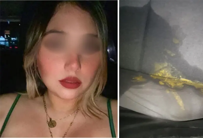 Pasajera se hizo del ba&ntilde;o