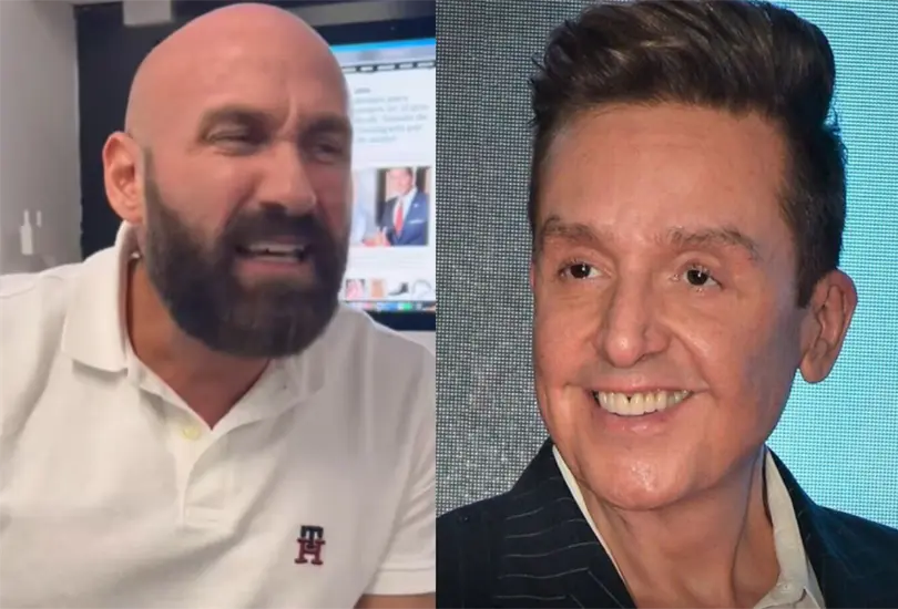 El periodista arremeti&oacute; contra el conductor.