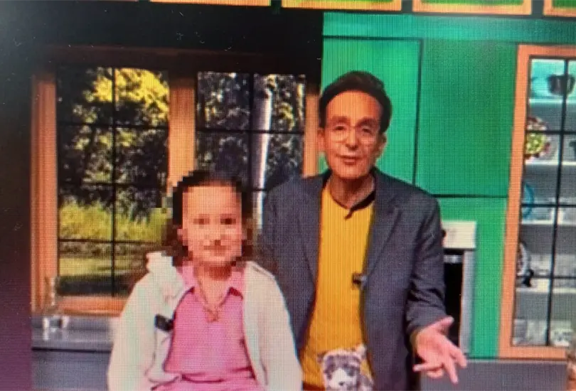 Daniel Bisogno y su hija, Michaela Daniel Bisogno y su hija, Michaela