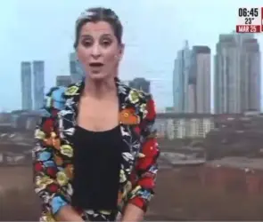 Conductora explota en vivo y abandona noticiero: No se puede laburar as&iacute;