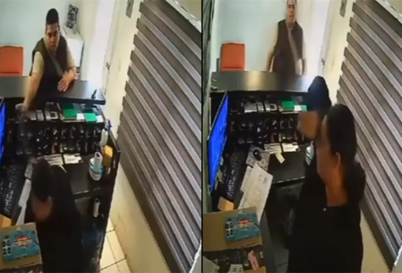 Hombre agrede a empleada de hotel en Tampico; le roc&iacute;a gas pimienta. 