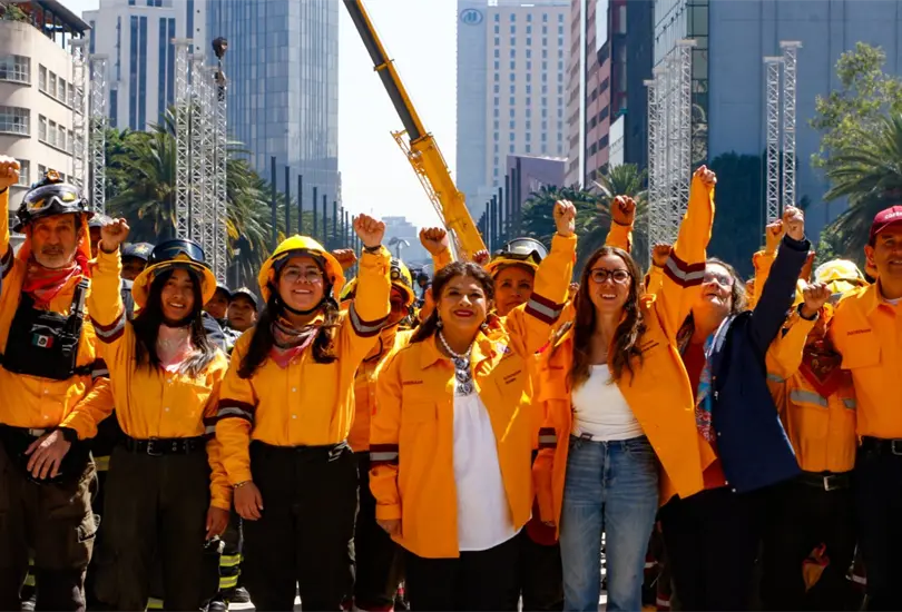 Clara Brugada encabez&oacute; el inicio de la campa&ntilde;a.