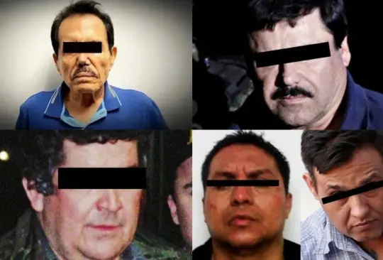 Ellos son los narcotraficantes extraditados  a Estados Unidos.  