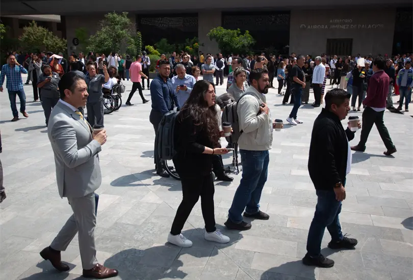 Tiembla en la Ciudad de M&eacute;xico este 28 de febrero.