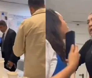 Hostigan a empleada para obligarla a firmar su renuncia: "No me toquen" | VIDEO 