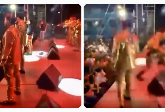 VIDEO | Balacera en pleno carnaval de Tabasco provoca pánico en concierto de La Arrolladora