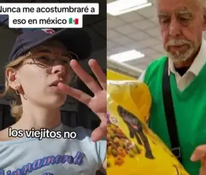 "Es muy desagradable": francesa se queja que haya adultos mayores en supermercados de México