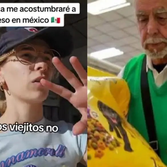 "Es muy desagradable": francesa se queja que haya adultos mayores en supermercados de México