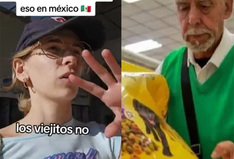 La mujer fue criticada en redes sociales.