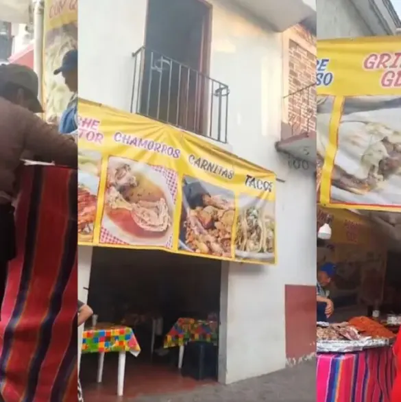 Turista paga casi 3 mil pesos por tacos en puesto callejero y desata polémica: "Es un abuso"