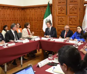 Altagracia Gómez Sierra acude a reunión con sector salud por el Plan México
