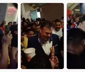 Agreden a David Faitelson en el Estadio Akron tras el Clásico Nacional