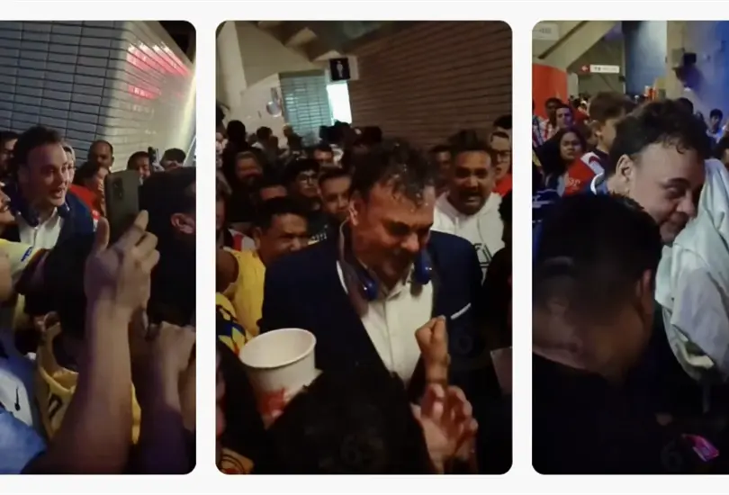 Agreden a David Faitelson en el Estadio Akron: le lanzan cerveza tras el Cl&aacute;sico Nacional