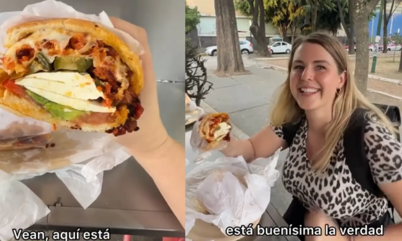  La famosa "güerita alemana" causó revuelo con su video. 