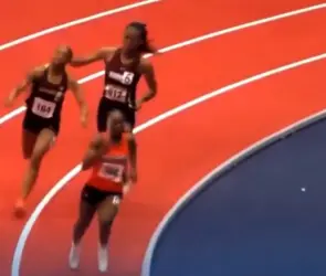 Joven atleta es golpeada por una rival en plena competencia y sufre conmoci&oacute;n