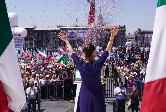 Festival de Sheinbaum en el Zócalo CDMX: minuto a minuto