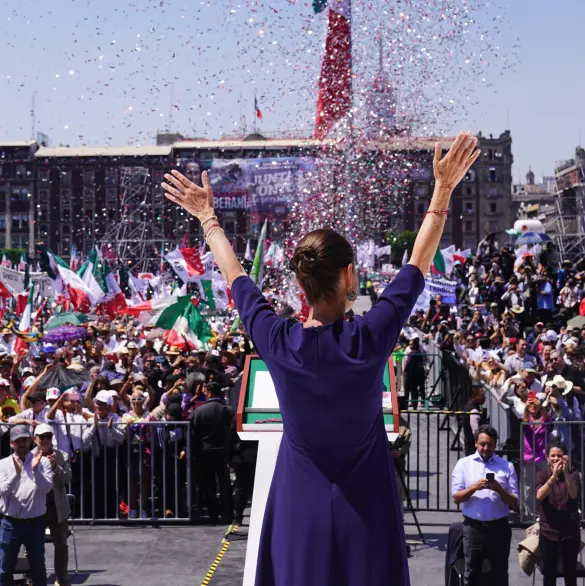 Asamblea Informativa de Sheinbaum en el Zócalo CDMX: minuto a minuto