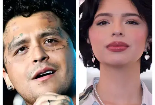 Christian Nodal y Ángela Aguilar