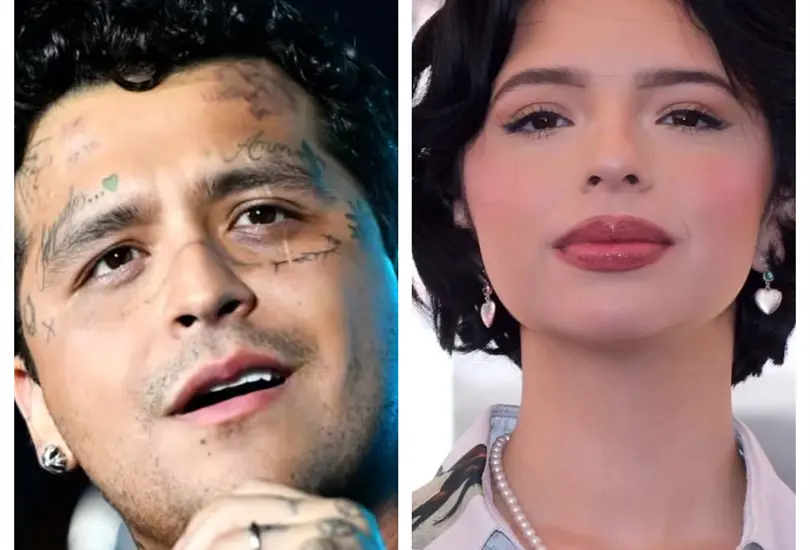 Christian Nodal y &Aacute;ngela Aguilar