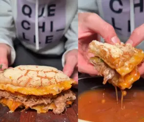Es una abominación: Influencer Robe Grill causa polémica al crear la conchabirria