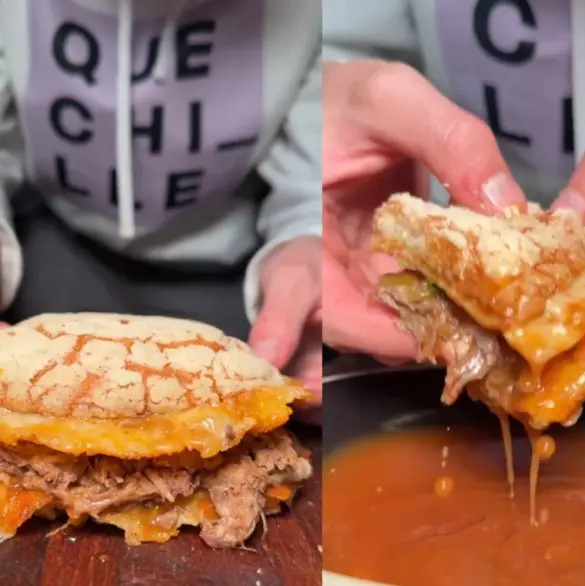 Es una abominación: Influencer Robe Grill causa polémica al crear la conchabirria