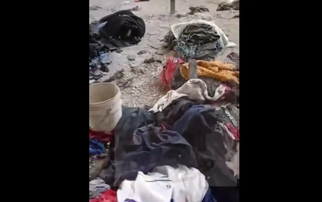 El crematorio clandestino en Jalisco.  FB: Guerreros Buscadores De Jalisco.