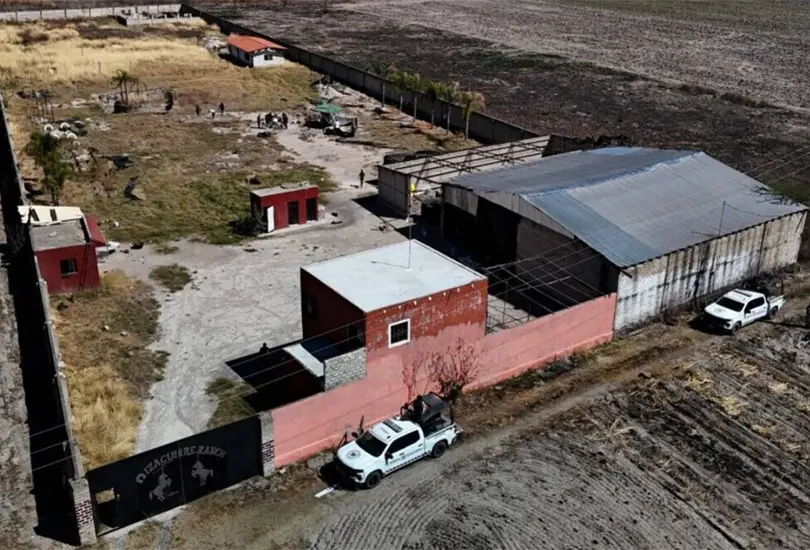 As&iacute; es el crematorio clandestino descubierto en Teuchitl&aacute;n, Jalisco.