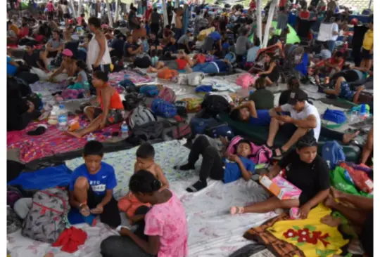 Miles de migrantes quedaron varados en el sur de México