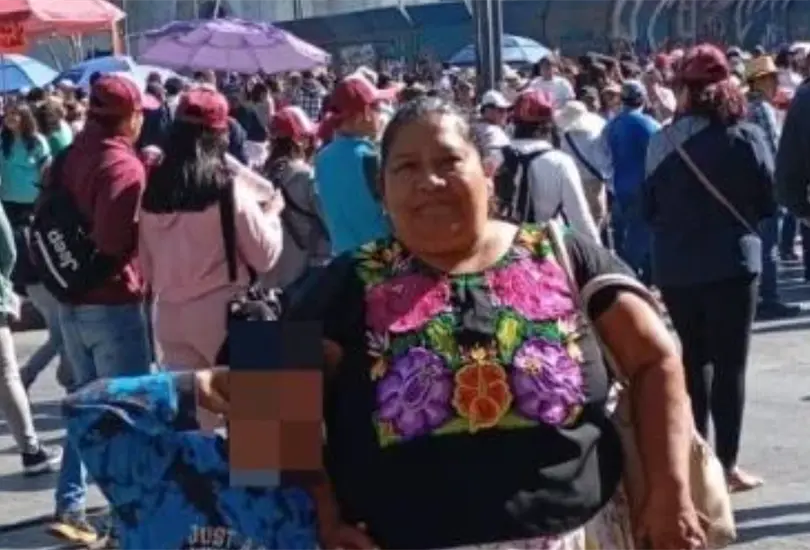 Viaj&oacute; a la Ciudad de M&eacute;xico junto a sus dos hijos peque&ntilde;os.