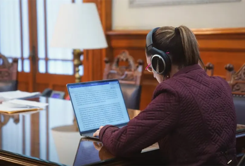 La presidenta revel&oacute; que esta afinando los &uacute;ltimos detalles de su libro.