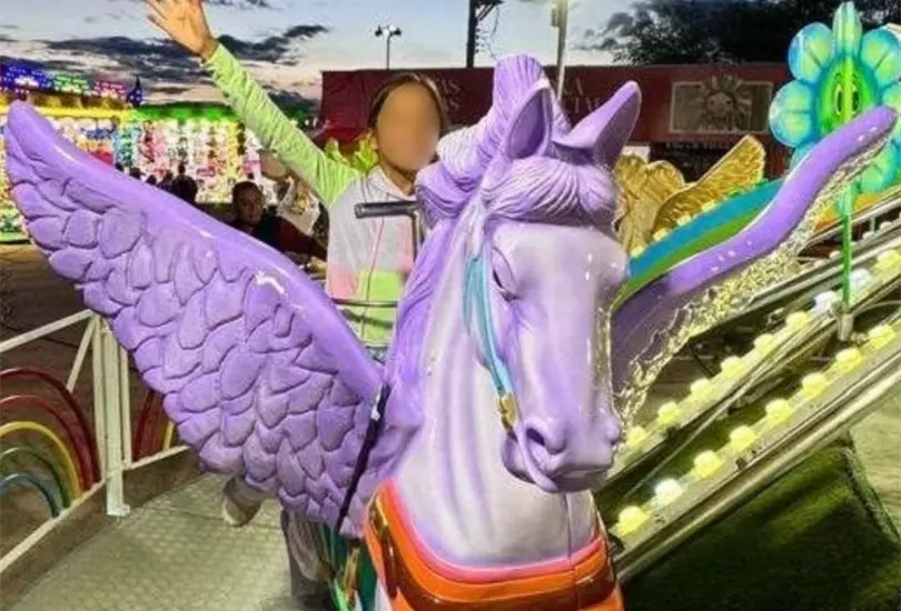 La ni&ntilde;a estaba por celebrar su fiesta de cumplea&ntilde;os.