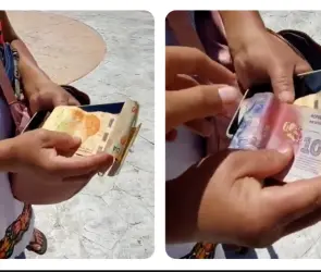Turista argentina estafa a artesana: le asegura que el peso argentino es igual al mexicano