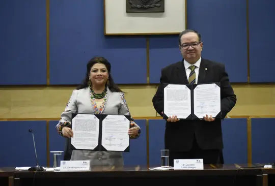 Clara Brugada y UNAM firman acuerdo para mejorar agua, movilidad y educación