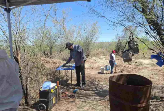 De acuerdo con las autoridades, se trata de una obra negra de la sucursal de una empresa funeraria