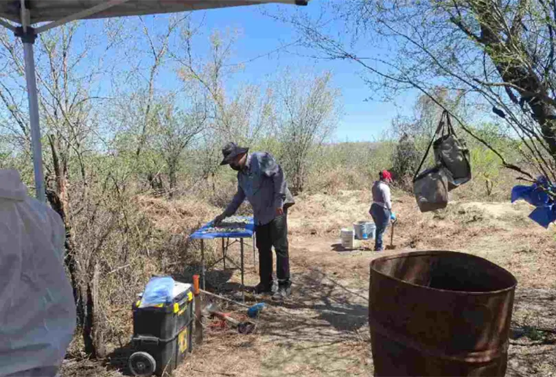 De acuerdo con las autoridades, se trata de una obra negra de la sucursal de una empresa funeraria
