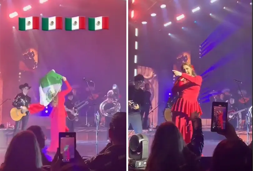 Yuridia sale en defensa de la bandera mexicana. Yuridia sale en defensa de la bandera mexicana.