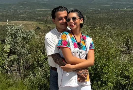 Christian Nodal y Ángela Aguilar