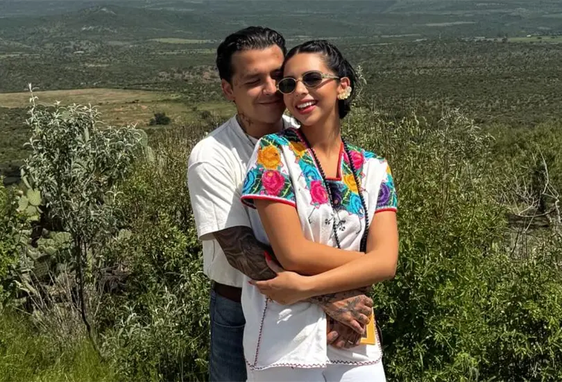 Christian Nodal y &Aacute;ngela Aguilar