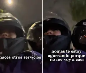 Estoy asqueada y con miedo: Cámara capta cómo conductora de mototaxi es acosada por pasajero